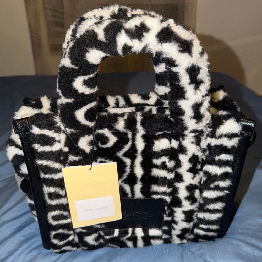 Marc Jacobs NWT faux fur tote